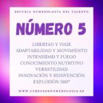 El poder y significado de la numerología de nacimiento número 5